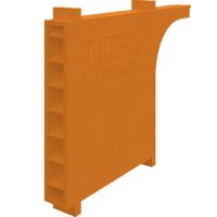 Вентиляционно-осушающая коробочка V-box 90, кирпичный, Bricko