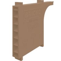Вентиляционно-осушающая коробочка V-box 90, песчано-коричневая, Bricko