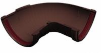 Угол желоба составной 90-150 град. ПВХ